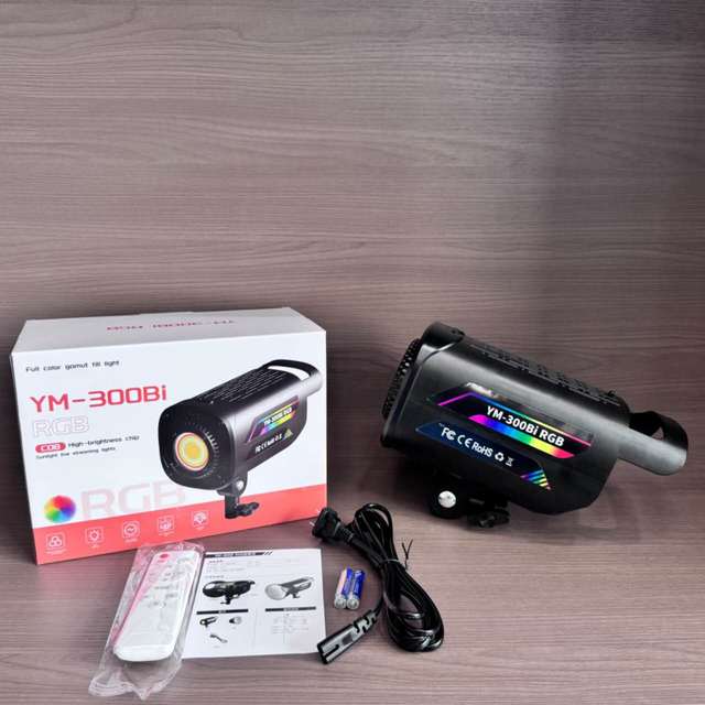 New YM-300Bi RGB 150W Fill Lamp Video Photo Rgb Cob Photo Light Studio of Rgb Led Lighting for Photography