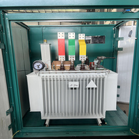 Transformateur de puissance immergé dans l'huile Ampereon 200 kVA, transformateur de distribution immergé dans l'huile 10 kV, haute tension triphasé