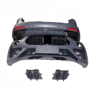 Kit carrosserie de mise à niveau de style GTS <span class=keywords><strong>neuf</strong></span> et de haute qualité, comprenant un becquet avant et un pare-chocs arrière, pour <span class=keywords><strong>Maserati</strong></span> <span class=keywords><strong>Levante</strong></span>, ajustement universel - Product Image 5