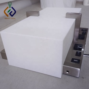 Doppia testiera 24W E26/E27 lampada da parete Luces Para Paredes de <span class=keywords><strong>Casa</strong></span> Led Cube applique da parete lampade per camera da letto soggiorno sala da pranzo - Product Image 3