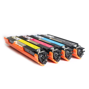 Cartouche de toner MaiGe compatible HP 130A CF350A <span class=keywords><strong>CF351A</strong></span> CF352A CF353A pour M176n M177fw MFP, haute capacité, ensemble 4 couleurs - Product Image 2