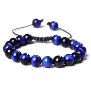 <span class=keywords><strong>Bracelet</strong></span> en pierre naturelle œil de tigre réglable Jingcan Crystal 6 mm 8 mm pour <span class=keywords><strong>homme</strong></span>, œil de tigre jaune rose vert <span class=keywords><strong>bleu</strong></span>, <span class=keywords><strong>bracelet</strong></span> réglable - Product Image 5