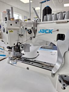 कपड़े उद्योग सिलाई मशीन नए जैक JK-8740 चार सुई छह-थ्रेड लॉक सिलाई मशीन छोटे सिलेंडर बिस्तर क्रैंक आर्म - Product Image 6