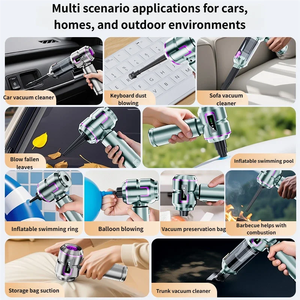 <span class=keywords><strong>Aspirateur</strong></span> à main rechargeable portable pour voiture, 18000 pa, grande puissance d'aspiration, aspiration et soufflage, <span class=keywords><strong>aspirateur</strong></span> <span class=keywords><strong>sans</strong></span> <span class=keywords><strong>fil</strong></span> pour voiture - Product Image 4