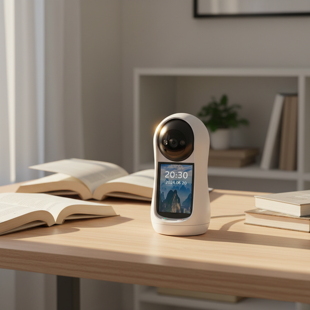 Mini Wifi Indoor Camera 3MP AI Intelligent Human Movement Tracking Night Vision Ptz Wireless CMOS Sensor Cloud Data