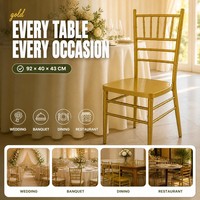 Chaise de banquet de qualité commerciale, robuste, avec structure en acier inoxydable, pour hôtel, salle d'événements