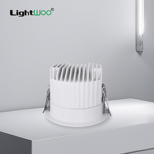 <span class=keywords><strong>Spot</strong></span> LED encastré polarisé 12W <span class=keywords><strong>anti</strong></span>-éblouissement pour plafond, éclairage mural, lampes murales, réflecteur spécial pour hôtels et commerces - Product Image 2