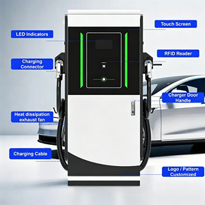 Borne de Recharge Rapide 120 kW – Chargeur Intelligent à Alimentation Énergétique Rapide pour Zones de Stationnement Commerciales - Product Image 6