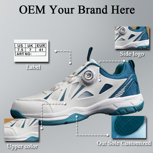 <span class=keywords><strong>Scarpe</strong></span> <span class=keywords><strong>da</strong></span> Badminton Indoor di Alta Qualità, Sneakers <span class=keywords><strong>Basse</strong></span> con Fibbia Girevole, Ammortizzanti e Leggere per Allenamento di Tennis <span class=keywords><strong>da</strong></span> Tavolo e <span class=keywords><strong>Pallavolo</strong></span> - Product Image 3