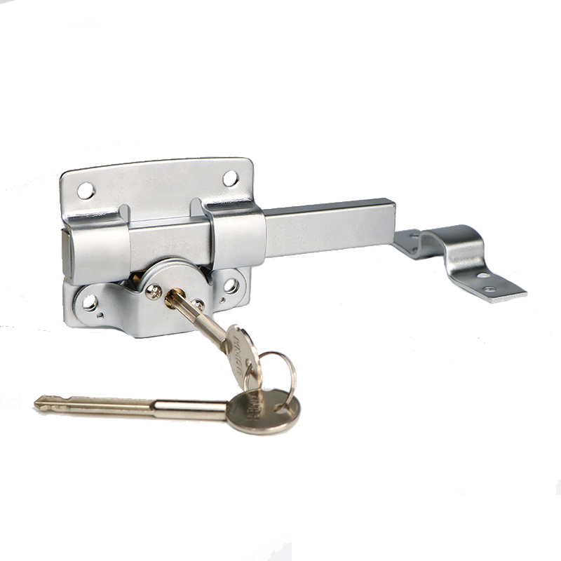 Высокобезопасная дверь для склада, садовая дверь, Серебряный Железный Замок с паникой