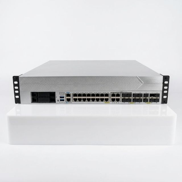 Premium Enterprise Security Firewall Gateway 2U Size Dual HDD 2 Expansion Slots Virus Detection for Network Protection