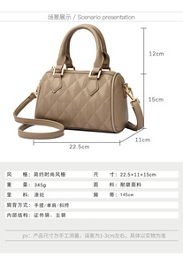 Custom Wholesale <b>Hand</b> Bags Shoulder Fashion Designer Luxury PU Leather Tote Bags Women Ladies Handbags - Product Image 2