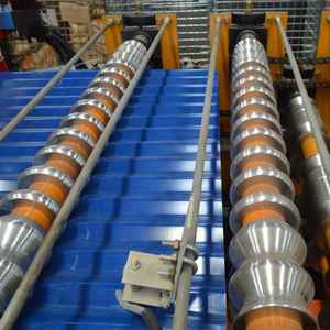 Machine <span class=keywords><strong>de</strong></span> formage à froid double couche pour tôles <span class=keywords><strong>de</strong></span> <span class=keywords><strong>toiture</strong></span> en fer trapézoïdal et ondulé IBR - Offre Spéciale - Product Image 3