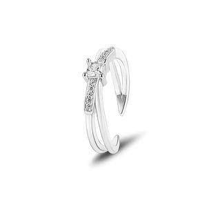 Bague ajustable en argent <span class=keywords><strong>2022</strong></span> plaqué or 18K pour femme, nouveauté 925 - Product Image 4