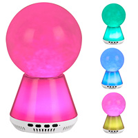 Lampe à paillettes LED RVB contemporaine pour connectivité Bluetooth Roman Switch Control Design contemporain Corps en plastique Batterie