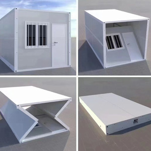 Maison conteneur portable, maison conteneur pliable, structure en acier 20 pieds 40 pieds, extensible pour habitation familiale ou <span class=keywords><strong>location</strong></span> de vacances - Product Image 2