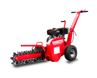 Trancheuse agricole à profondeur réglable de 600mm Trancheuse 15HP à 27 lames en alliage de carbure Mini trancheuse