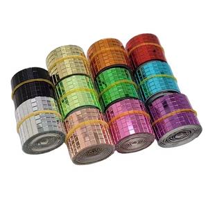 1m dài vuông gương Disco bóng dán kính thật gương mảnh khảm Disco gương ngói tờ - Product Image 2