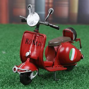 Vacanza romana per Vespa piccola pecora 1:18 a pedali modello in metallo placcato oro a tema animale incisione tecnica - Product Image 4