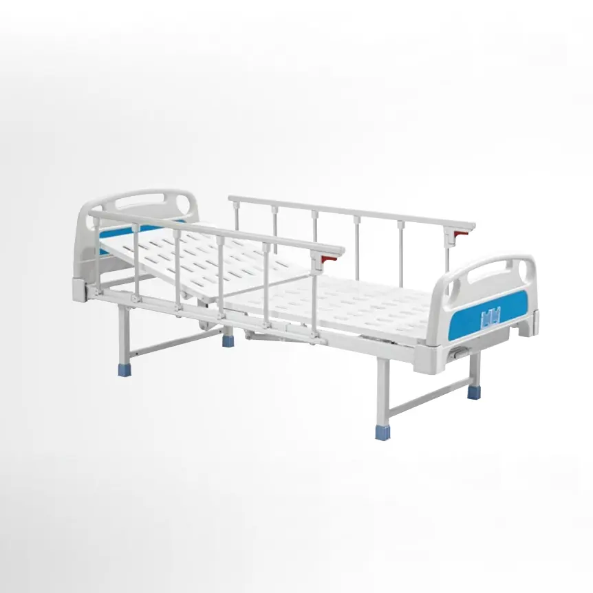S131L China Low Cost Kareway Basic Hospital Bed Medical Bed One Function Nursing Bed
