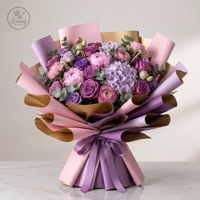 Papier d'emballage pour fleurs imperméable Ouya, 58*58cm, laminé double face, matériau d'emballage pour bouquets floraux, 20 feuilles/paquet