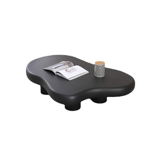Mesa de centro de forma Irregular de estilo nórdico para sala de estar, muebles de diseño moderno, mesa lateral de crema, gran oferta - Product Image 4