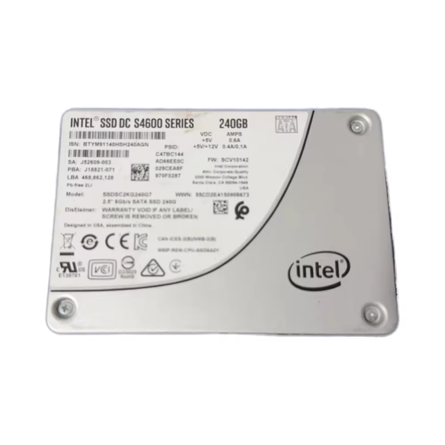 Intel S4510/S4600/S4610 240GB SATA Enterprise Solid State Drive (SSD)