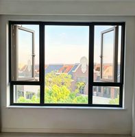 Ventanas de Aluminio para Villa |   Ventanas y puertas de aluminio de diseño moderno para casas, ventanas abatibles, ventanas de doble acristalamiento