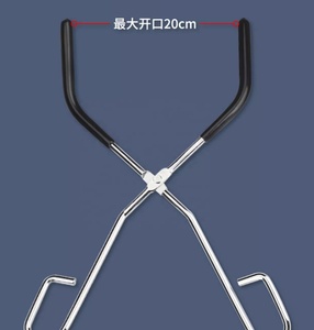 4Biolab Steel Clamp Instrumentos Ensino Frasco <span class=keywords><strong>Tongs</strong></span> Química <span class=keywords><strong>Beaker</strong></span> Clamp - Product Image 6