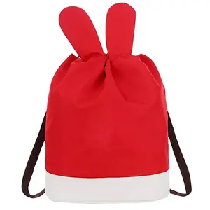 846 высококачественный мини-рюкзак для малышей с регулируемыми лямками, водонепроницаемый дорожный рюкзак с кроликом