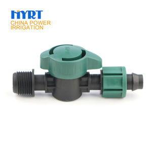 16X1/2 perlengkapan sistem irigasi benang laki-laki katup pita irigasi tetes - Product Image 1