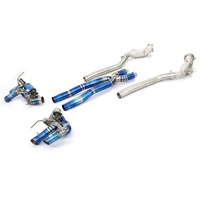 Système d'échappement complet en titane MPER pour Ferrari Purosangue 6.5L V12, avec soupapes OEM, léger, Plug and Play, son de piste