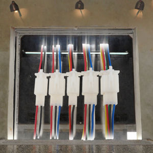 כלי רכב ip67 זהב עמיד למים מגע 12v 3p 12v 3p עם מחברים זכר/נקבה 10a חומר ניילון - Product Image 2