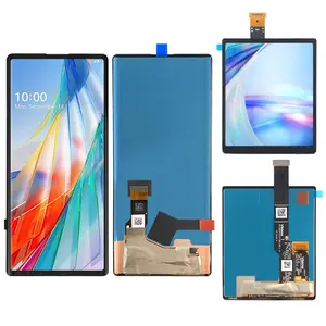 Écran d'affichage de téléphone pour LG Wing 5G écran tactile LCD remplacement de l'assemblage du numériseur LM-F100V LMF100N écran d'affichage LCD