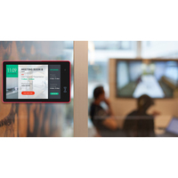 Tablette android, 10.1 pouces, NFC, dsp, réunion à la salle de conférence, affichage du calendrier, barre lumineuse, logiciel POE power