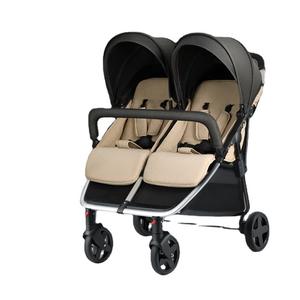 Poussette pour bébé jumeau en alliage d'aluminium léger pour deux enfants peut être utilisé pour s'asseoir ou s'allonger - Product Image 3
