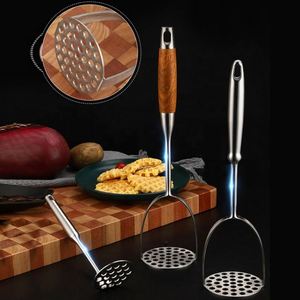 Triturador de Patatas Manual de Acero Inoxidable para el Hogar, Prensa Manual para Patatas - Product Image 4