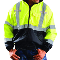 Giacche Riflettenti Invernali di Sicurezza Stradale Hi-Vis Disponibili Come Campione - Giacca da Lavoro per Congelatori