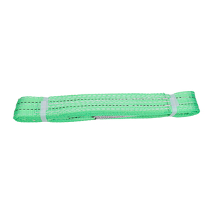 Sangle de levage plate en polyester haute ténacité 1-12 tonnes, norme EN 1492-1, double plis - Product Image 1