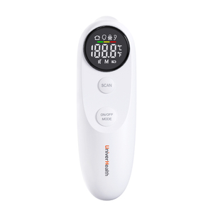 Nouveau <span class=keywords><strong>Thermomètre</strong></span> Numérique Infrarouge <span class=keywords><strong>Laser</strong></span> Sans Contact pour la Fièvre Corporelle, Modèle 2025, pour Adultes et Enfants (Oreille et Front) - Product Image 2
