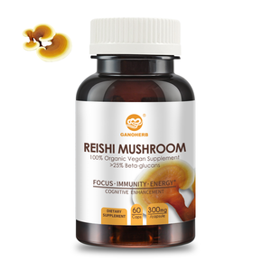 GANOHERB Suplemento özel etiket <span class=keywords><strong>Ganoderma</strong></span> Lucidum kapsül <span class=keywords><strong>Reishi</strong></span> 3 in 1 kapsül OEM kapsül - Product Image 1