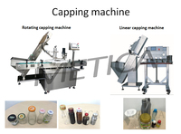 Machine de capsulage de bouteilles et de pots en plastique, capsuleuse automatique, 220 v