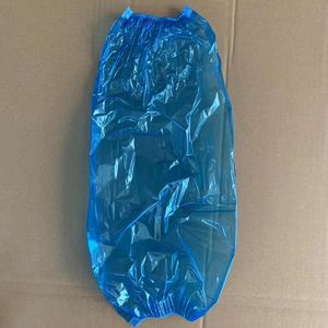 高品質のスリーブカバー工場直接使い捨てプラスチックアームスリーブカバーPE弾性カフ-カバー防水オーバースリーブ - Product Image 6