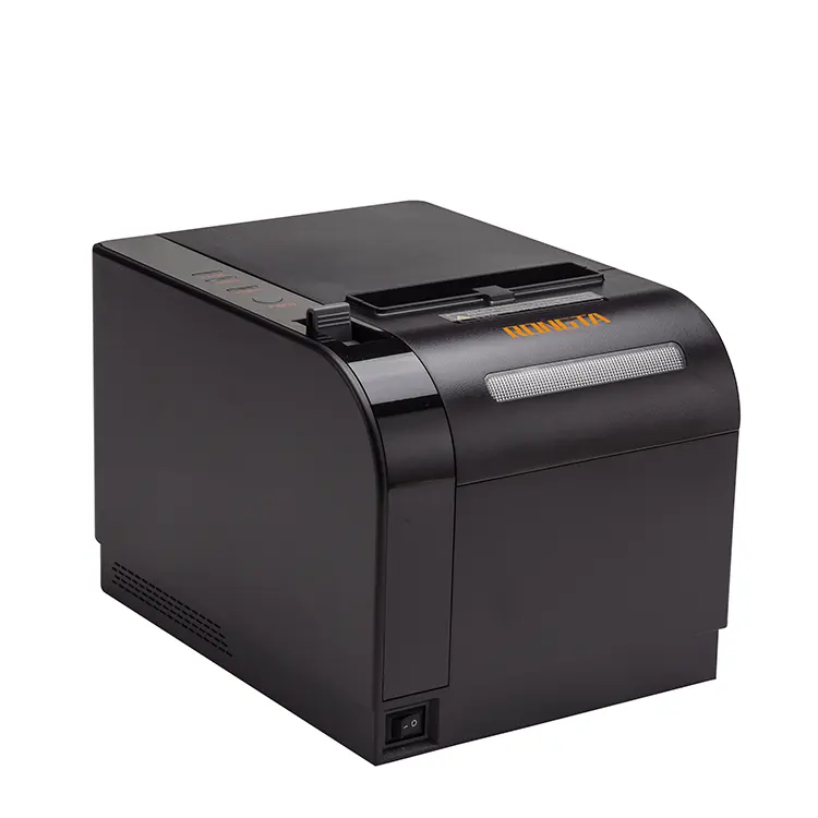 Printer Thermal WIFI 80Mm, untuk Sistem Peralatan Keuangan Pos, Pengisian Kertas Mudah dengan Kebisingan Rendah