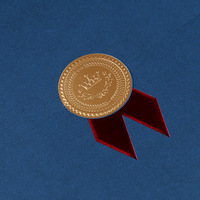 Impression personnalisée en gros A4 fichier porte-certificat feuille timbre papier diplôme couverture dossier pour l'obtention du diplôme