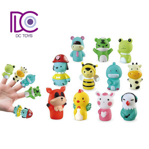 DC Baby Marioneta <span class=keywords><strong>de</strong></span> dedo <span class=keywords><strong>de</strong></span> <span class=keywords><strong>fieltro</strong></span> y goma con forma <span class=keywords><strong>de</strong></span> animal, Caja sorpresa, Juguete <span class=keywords><strong>de</strong></span> vinilo para el desarrollo cognitivo con huevo <span class=keywords><strong>de</strong></span> plástico - Product Image 1