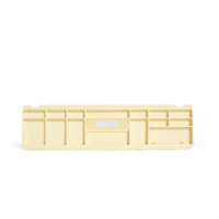 Étagère de refroidissement pour pain en plastique maillé, empilable, de qualité alimentaire, durable, caisses de boulangerie peintes, étagère de présentation pour le refroidissement du pain, support à pain