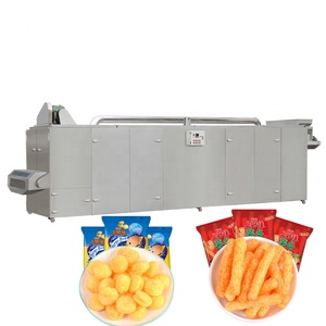 Línea de Producción de Snacks Inflados y Alimentos para el Tiempo Libre, Máquina Procesadora de Snacks de Maíz Inflado - Product Image 3