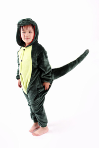 Pijamas <span class=keywords><strong>de</strong></span> Franela para Niños, Estilo Kigurumi, Verano, Mono con Diseño <span class=keywords><strong>de</strong></span> Animales <span class=keywords><strong>de</strong></span> Dibujos Animados, Venta al por Mayor, Ropa para Niños - Product Image 3