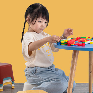 <b>Plastic</b> Kids <b>Stool</b> Thickened Portable Child Seat For Kindergarten And Baby Dining Use - Product Image 3